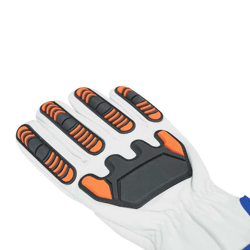 Gants en cuir de vachette résistants aux coupures et aux chocs