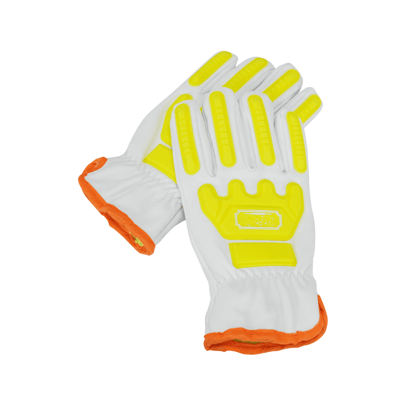 Gants en peau de chèvre anti-impact et résistant aux coupures