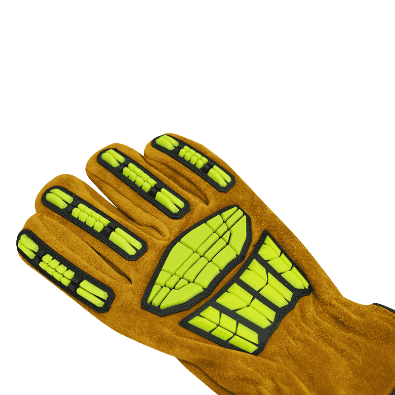 Gants en cuir de vachette résistants au froid, imperméables, résistants à l'huile
