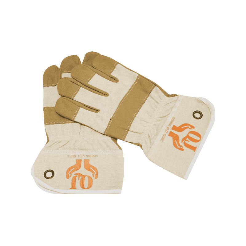 Gants en cuir synthétique en microfibre