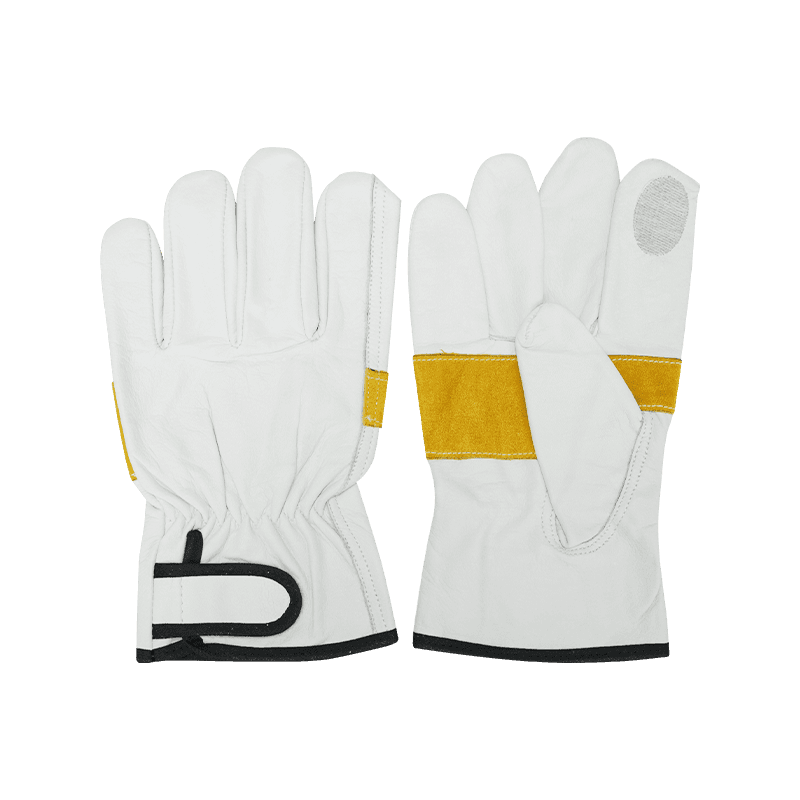 Gants en peau de chèvre pour écran tactile