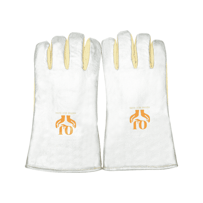 Gants résistants à la chaleur en papier d'aluminium