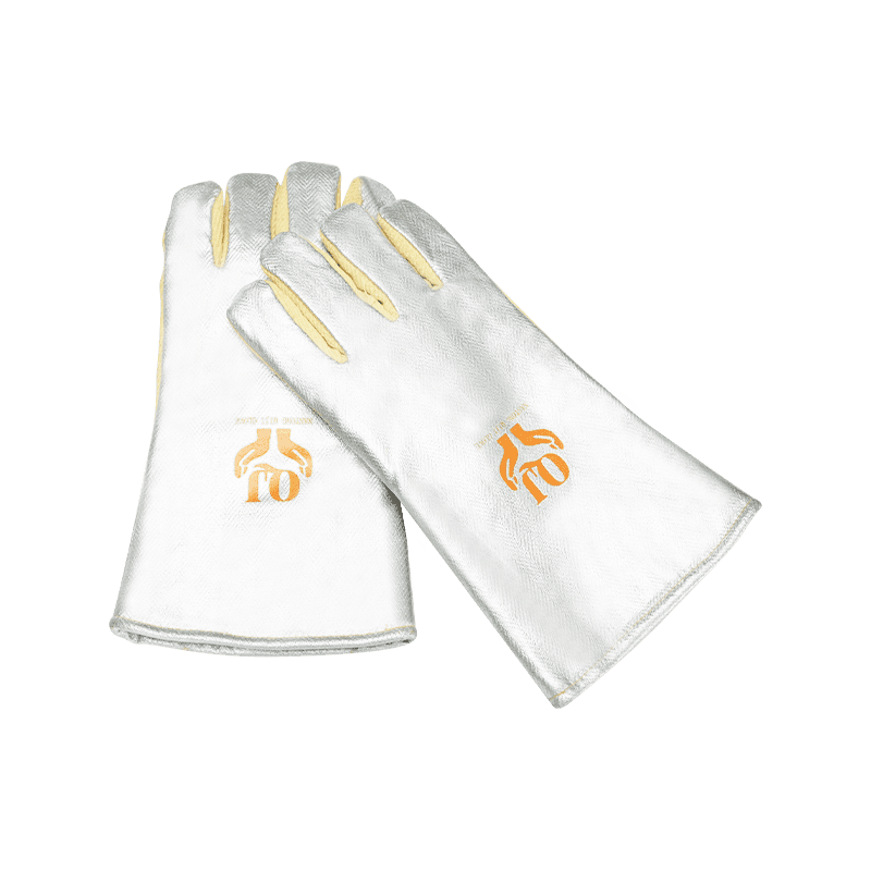 Gants résistants à la chaleur en papier d'aluminium